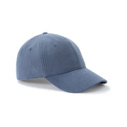 Blue 100% Cotton Plain Cap