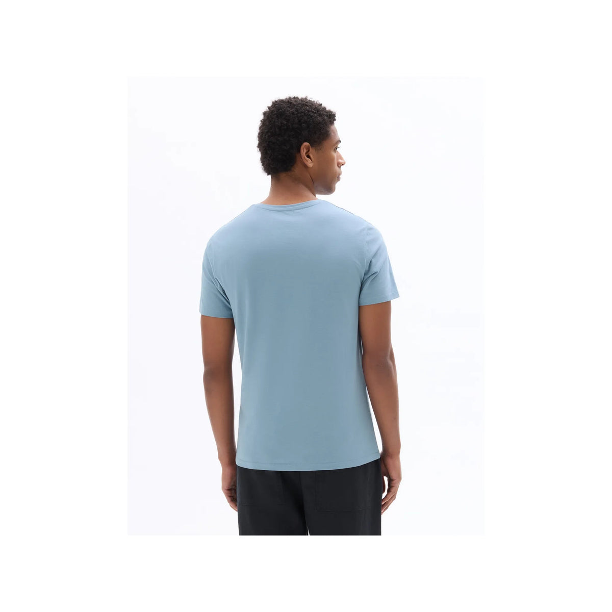 Slim Fit Crew Neck Stretch Cotton T-Shirt