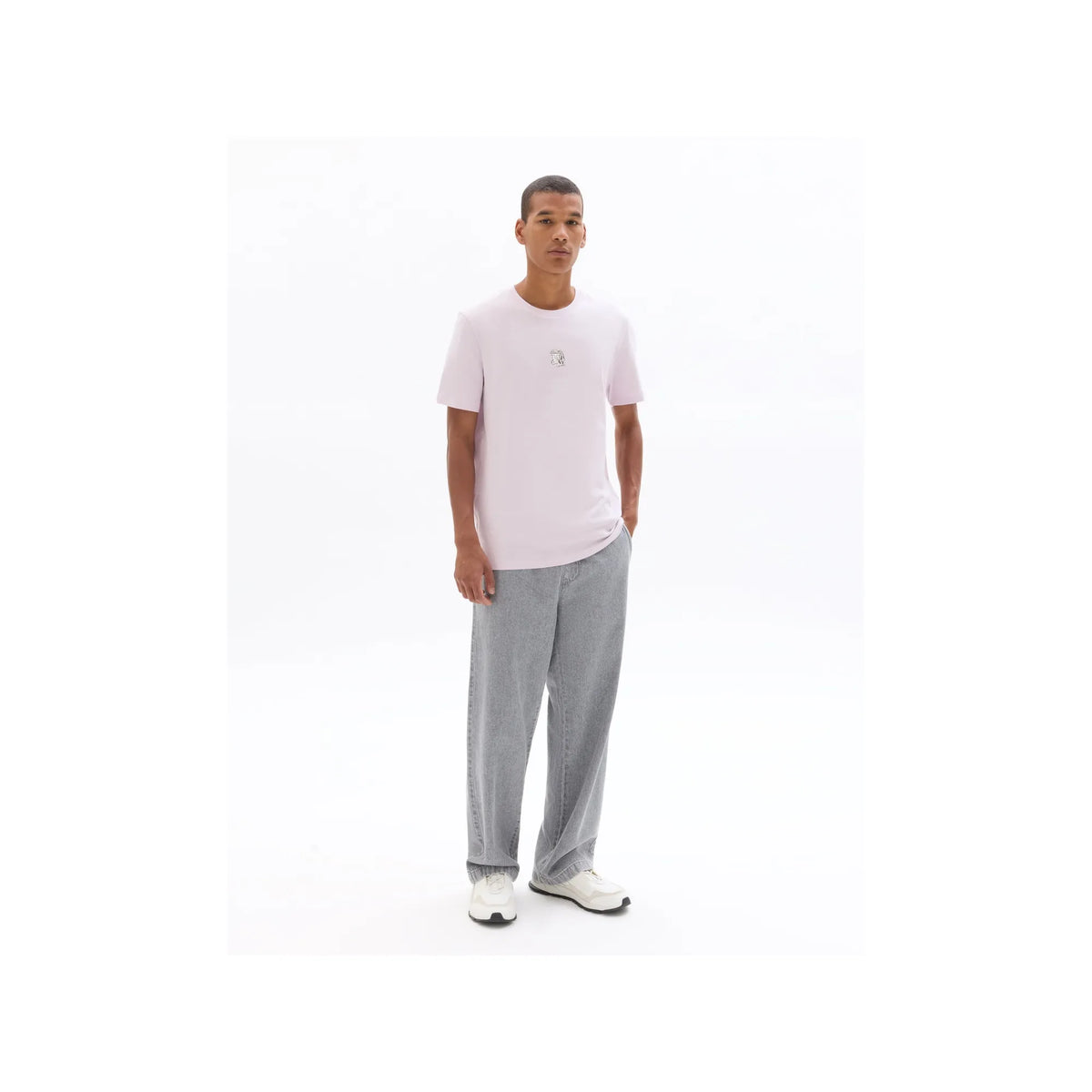 Purple Regular Fit Crew Neck T-Shirt