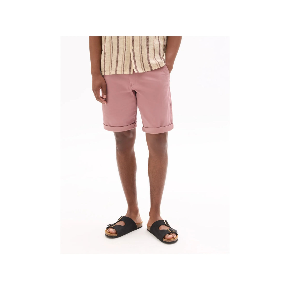 Stretch Cotton Chino Bermuda Shorts