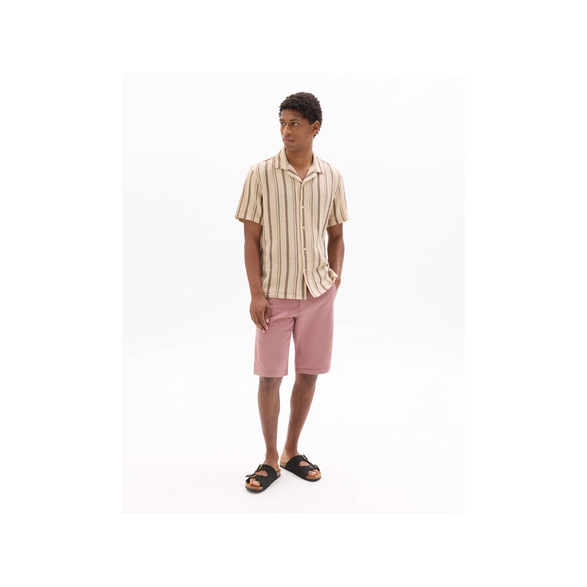 Stretch Cotton Chino Bermuda Shorts