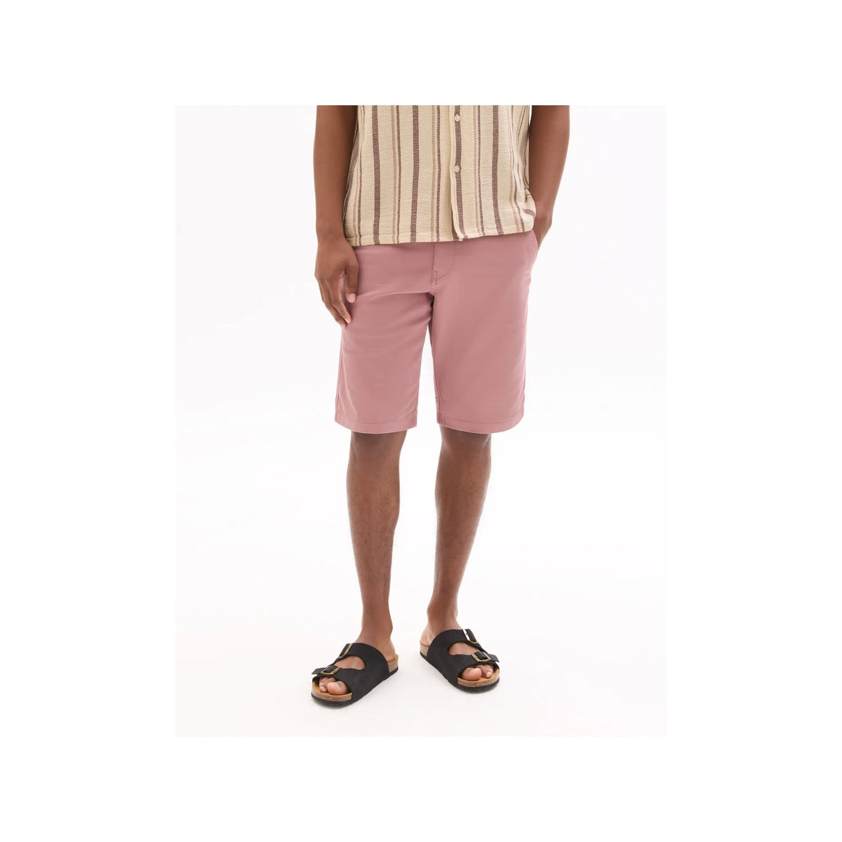Stretch Cotton Chino Bermuda Shorts