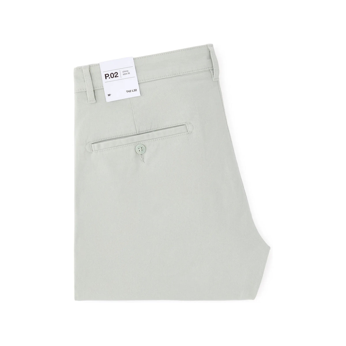 Slim-Fit Chino Trousers In Stretch Cotton, Standard Length