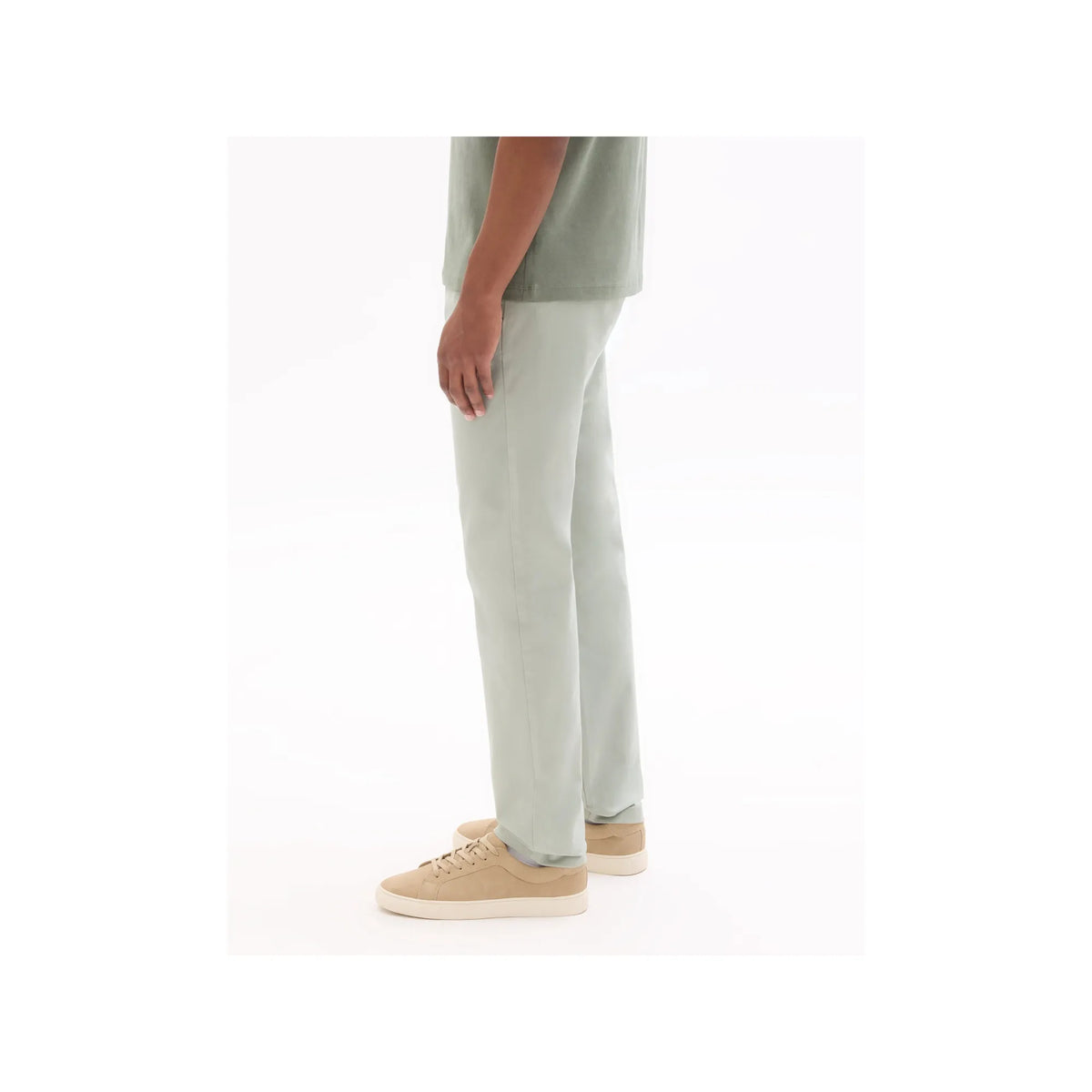 Slim-Fit Chino Trousers In Stretch Cotton, Standard Length