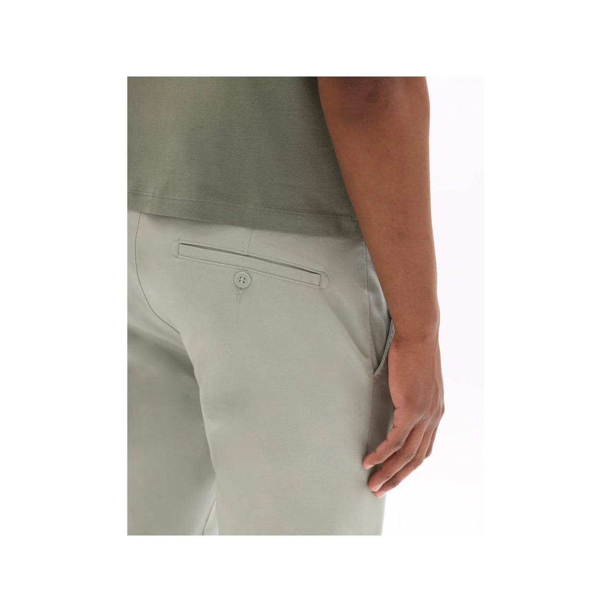 Slim-Fit Chino Trousers In Stretch Cotton, Standard Length