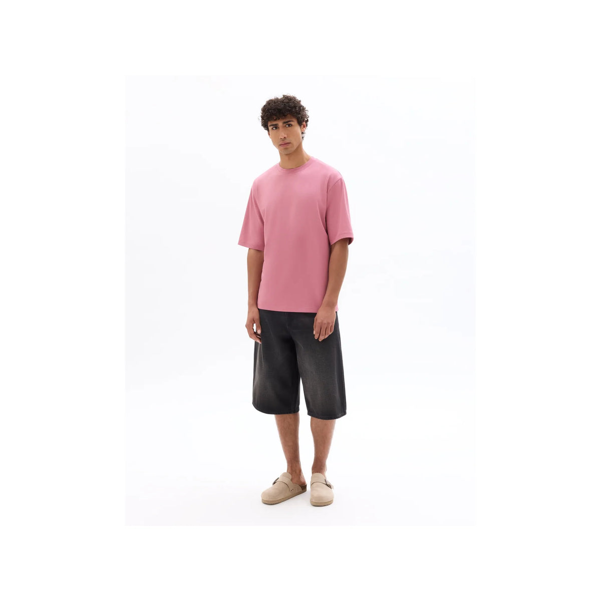 Oversized Round Neck T-Shirt