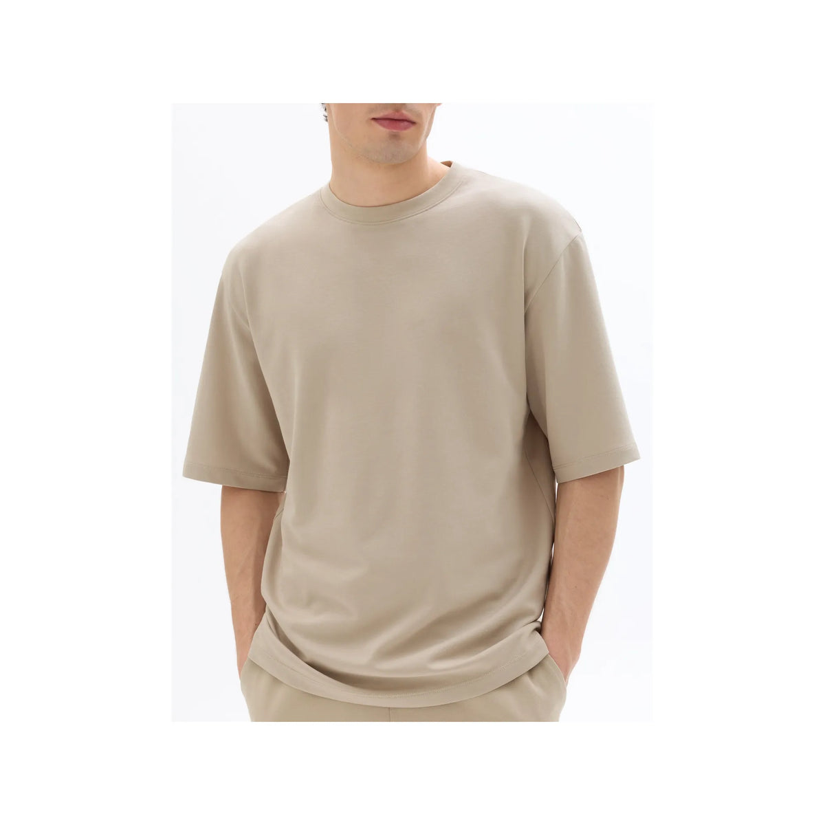 Oversized Round Neck T-Shirt