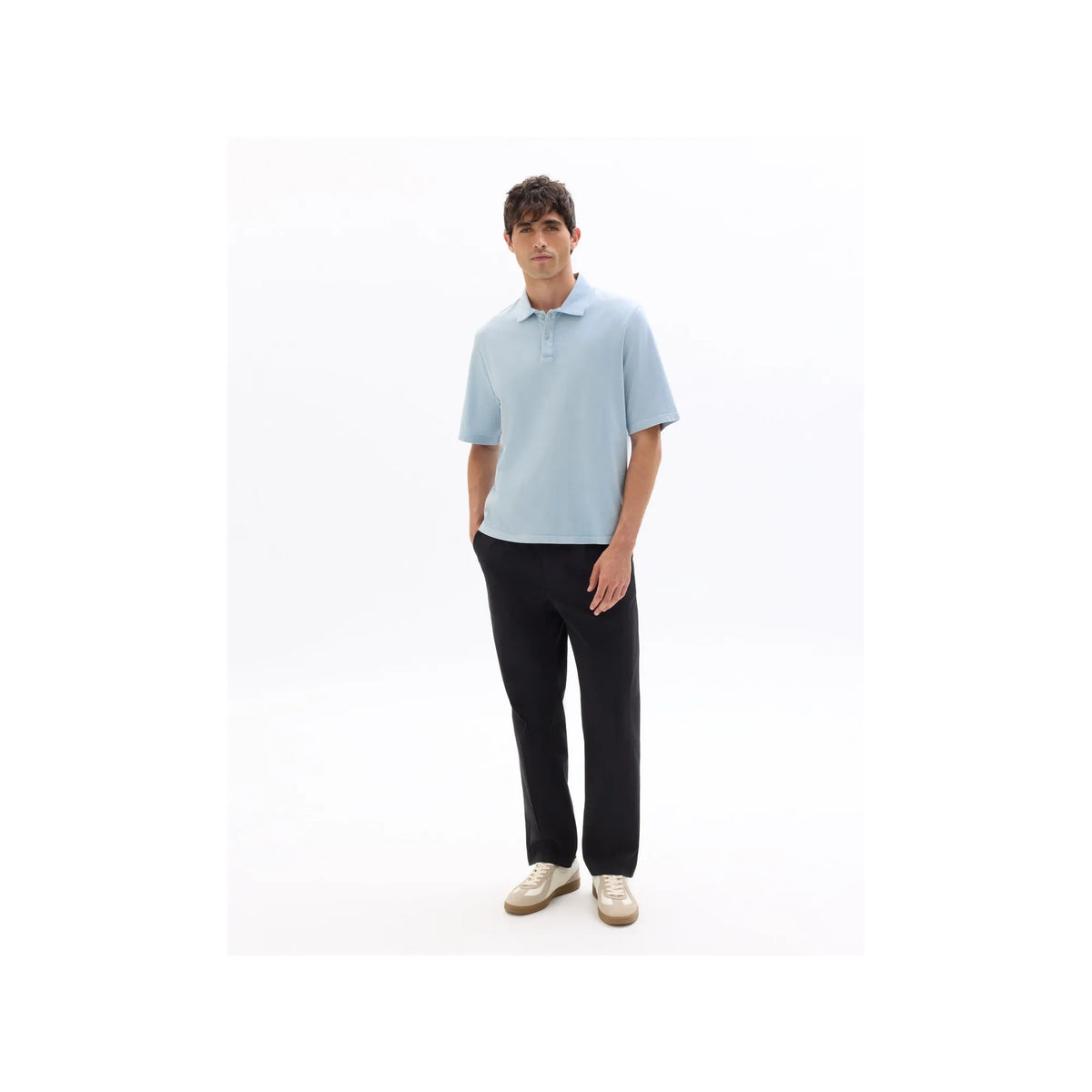 Jersey Polo 100% Cotton Faded
