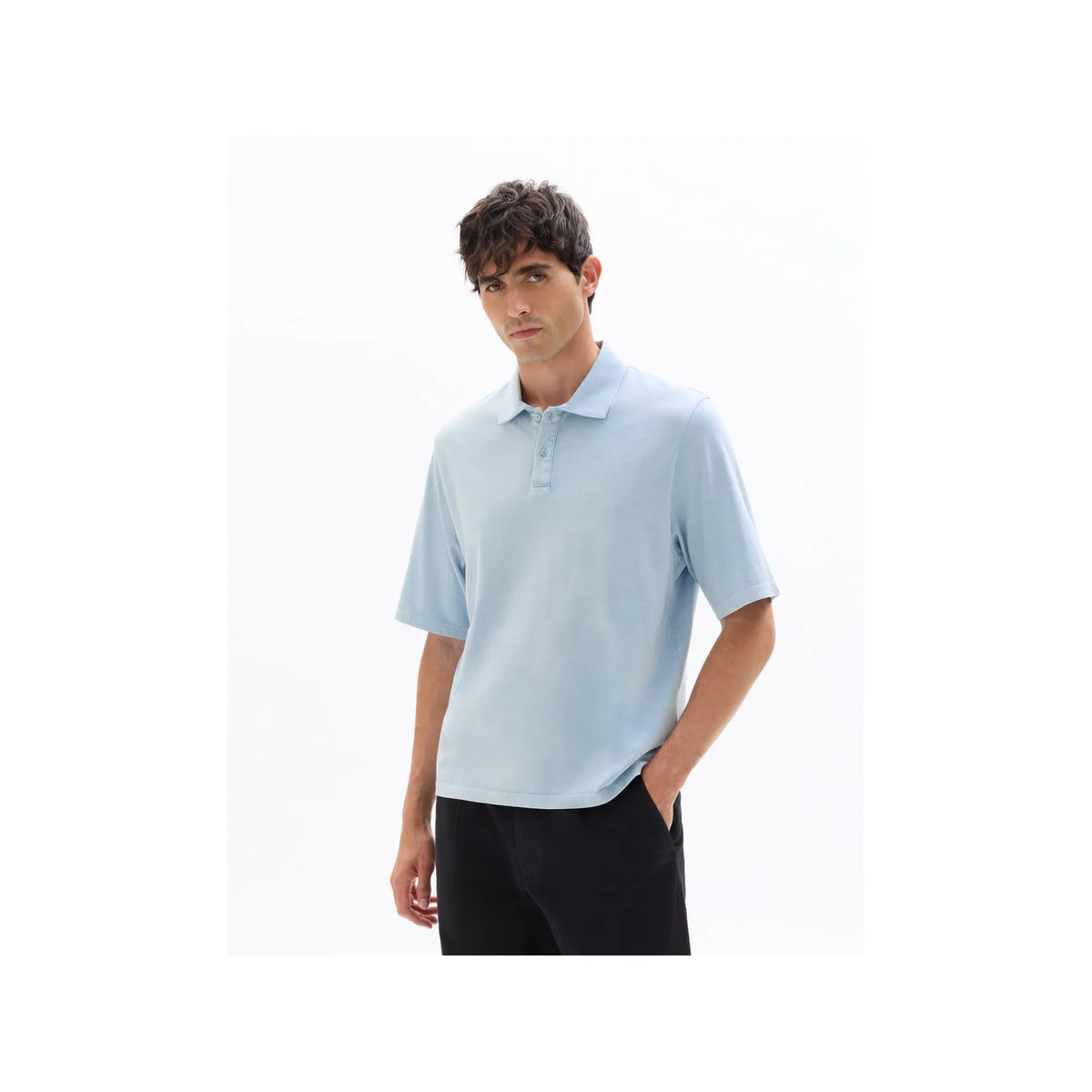 Jersey Polo 100% Cotton Faded