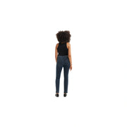 High Rise Straight Jeans