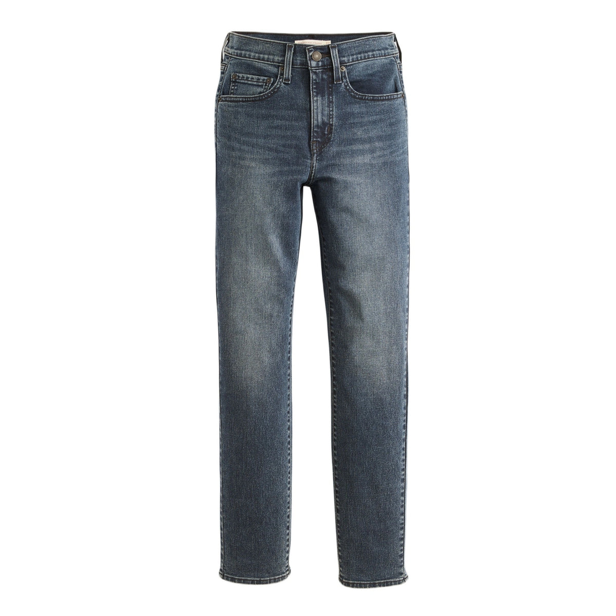 High Rise Straight Jeans