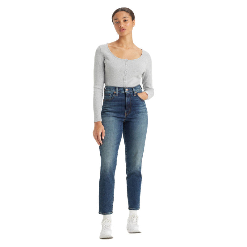 High Waisted Mom Jean
