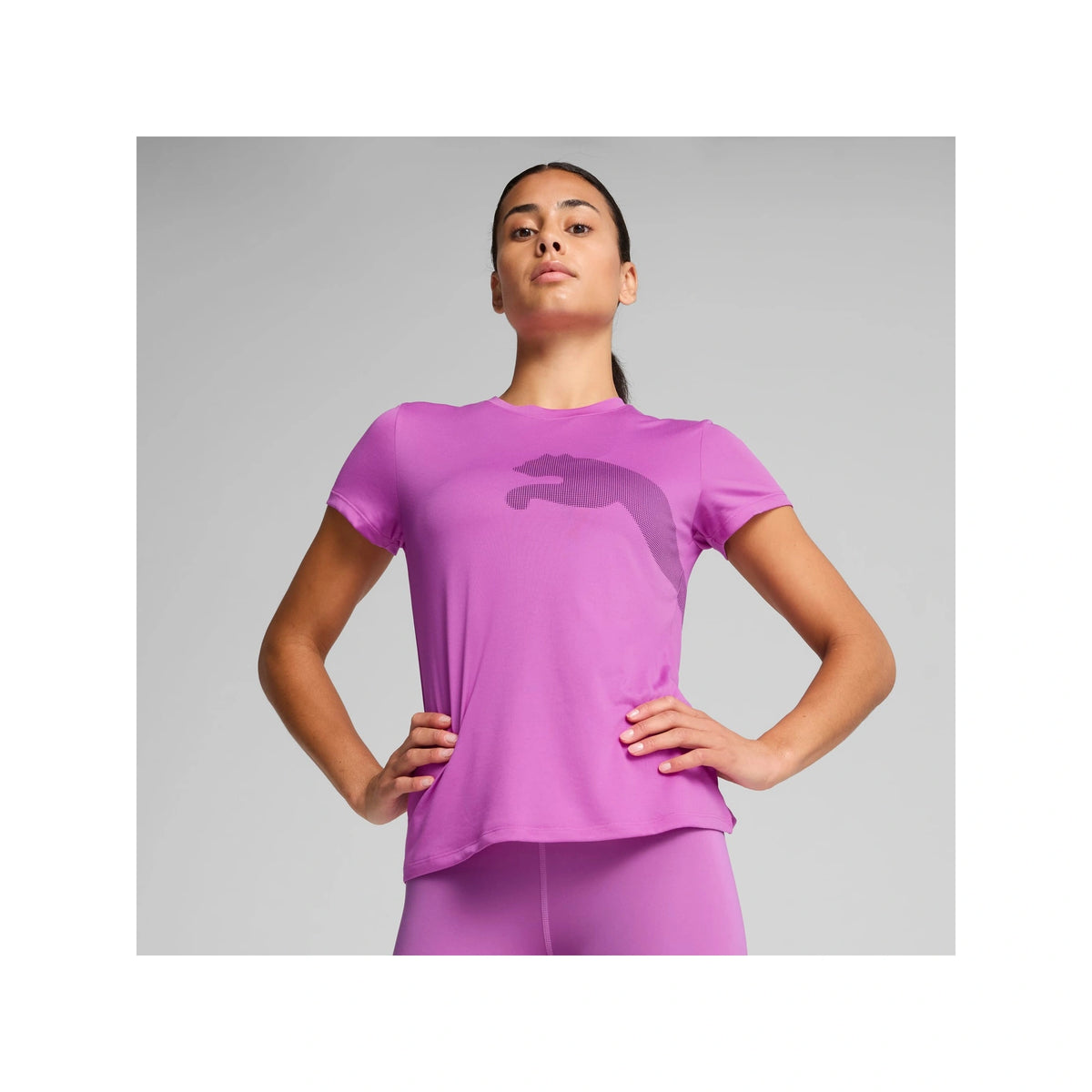 Train All Day Big Logo Tee Women