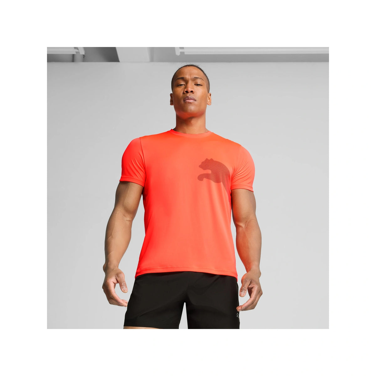Train All Day Big Logo Tee Men
