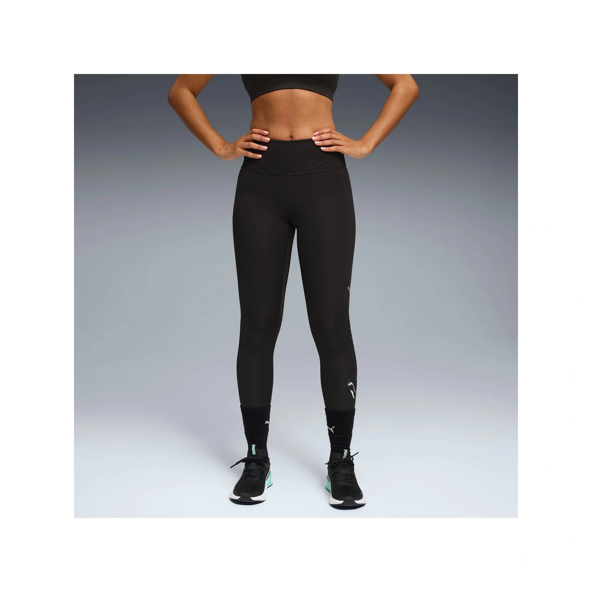 GREEN TERRAINS High-Waist Training Tights Women