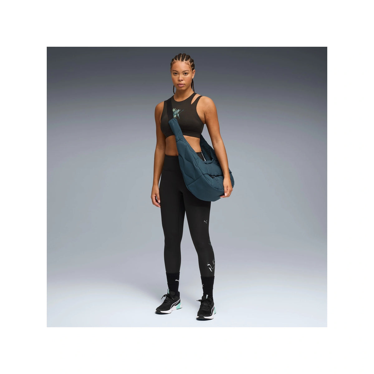 GREEN TERRAINS High-Waist Training Tights Women