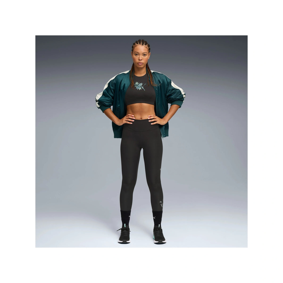 GREEN TERRAINS GRAPHIC BRA - MID Women