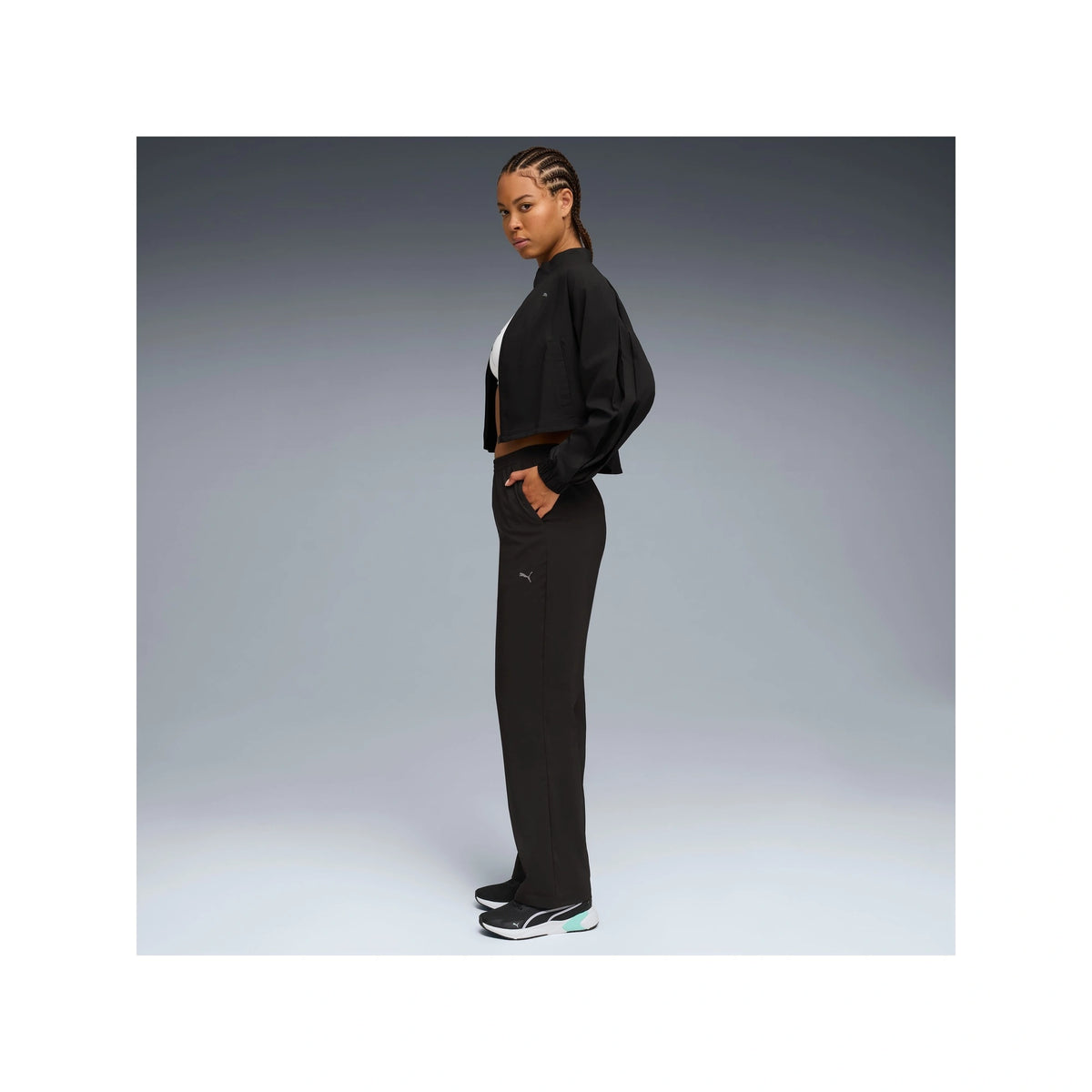 High-Waist Athleisure Pants Women