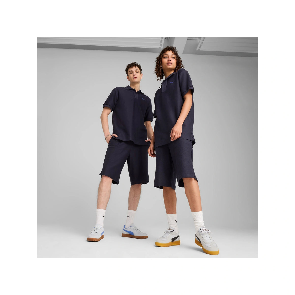 PREMIUM ESS Jacquard Long Line Relaxed Shorts 11" Unisex