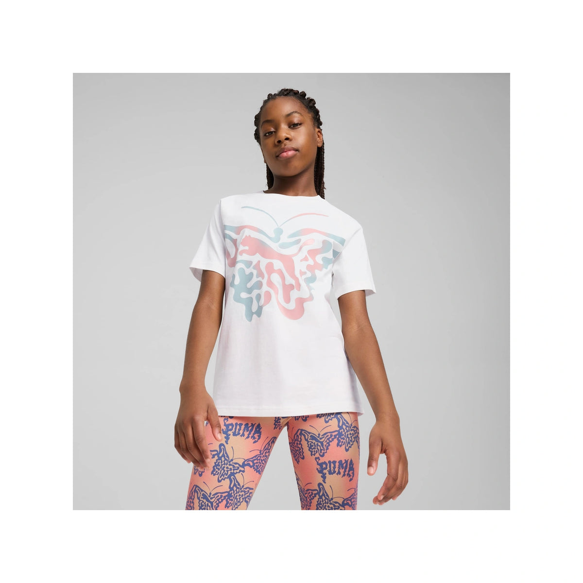 Butterfly Vibe Logo Tee Youth