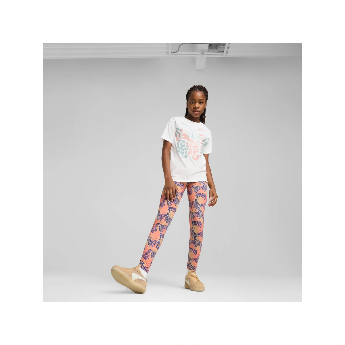 Butterfly Vibe Logo Tee Youth