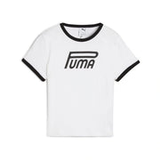 تيشيرت نسائي ضيق برسومات FUTURE.PUMA.ARCHIVE