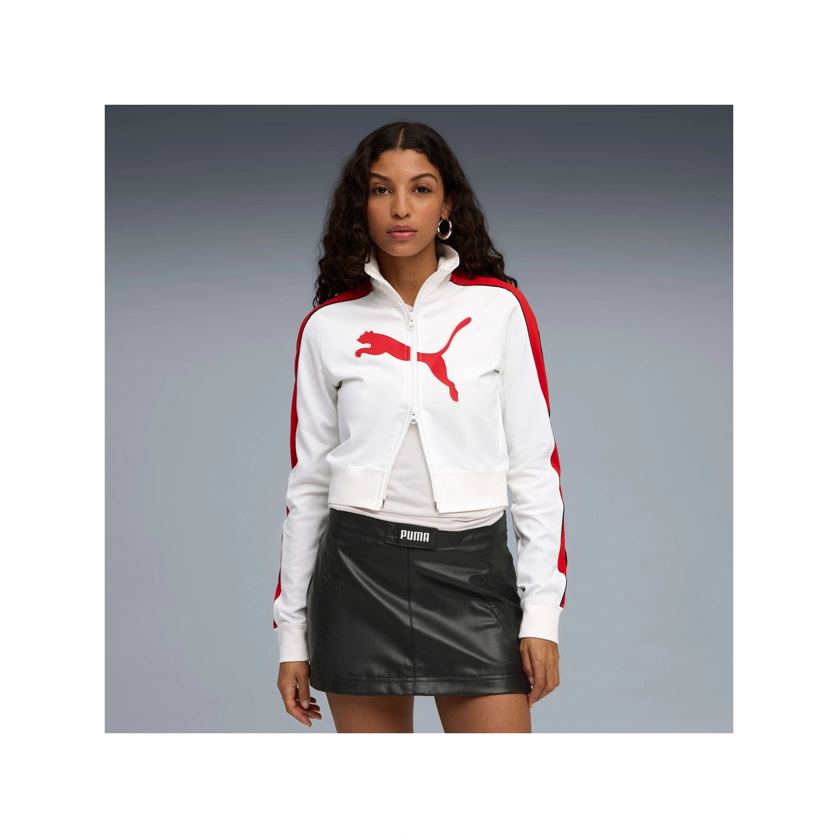 FUTURE.PUMA.ARCHIVE T7 Slim Cropped Track Jacket Women
