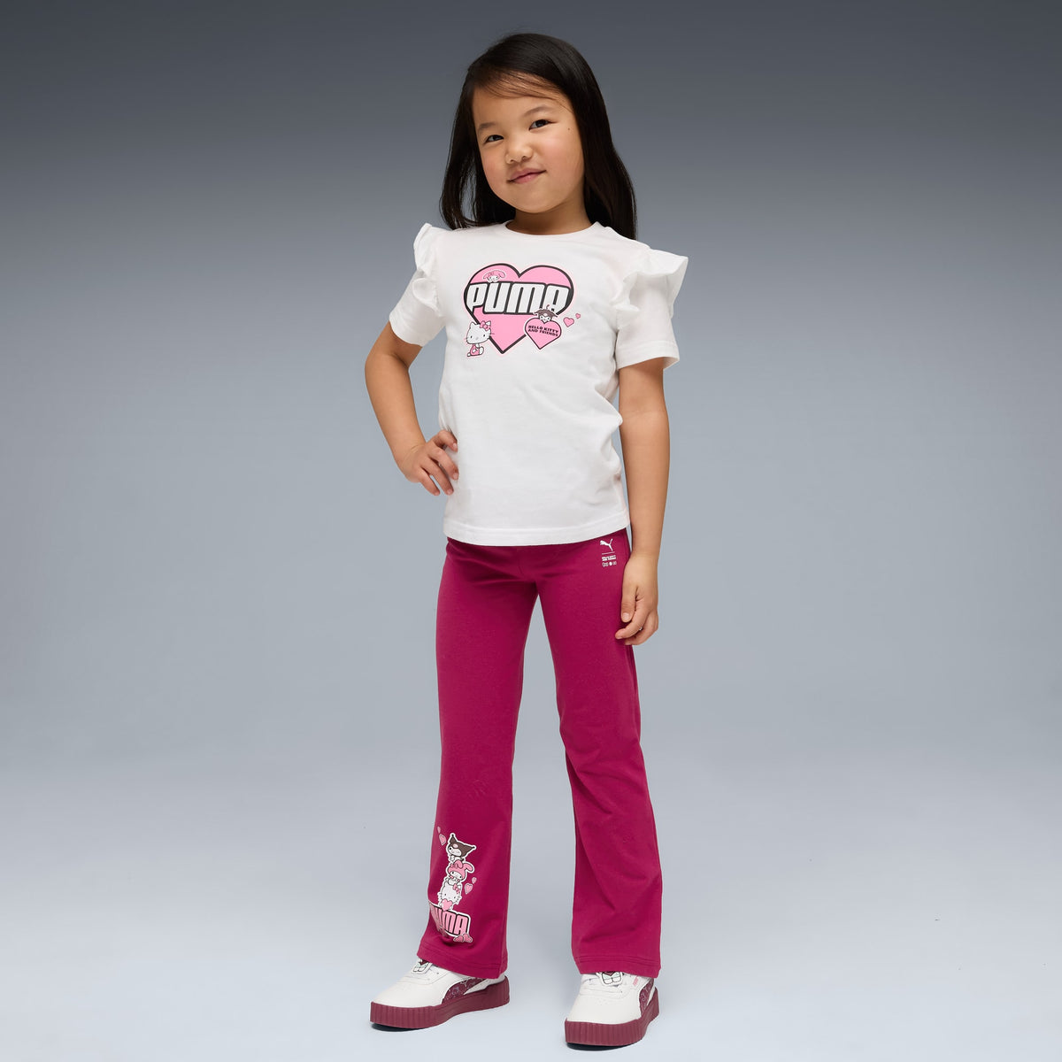 PUMA x HELLO KITTY AND FRIENDS Ruffle Tee Kids