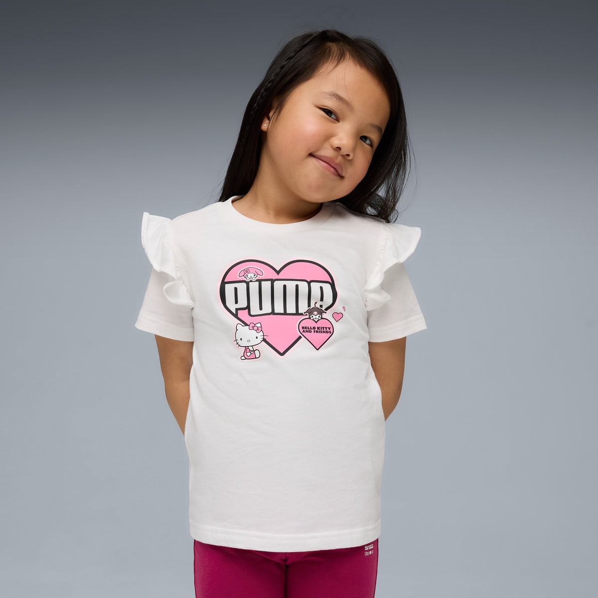 PUMA x HELLO KITTY AND FRIENDS Ruffle Tee Kids