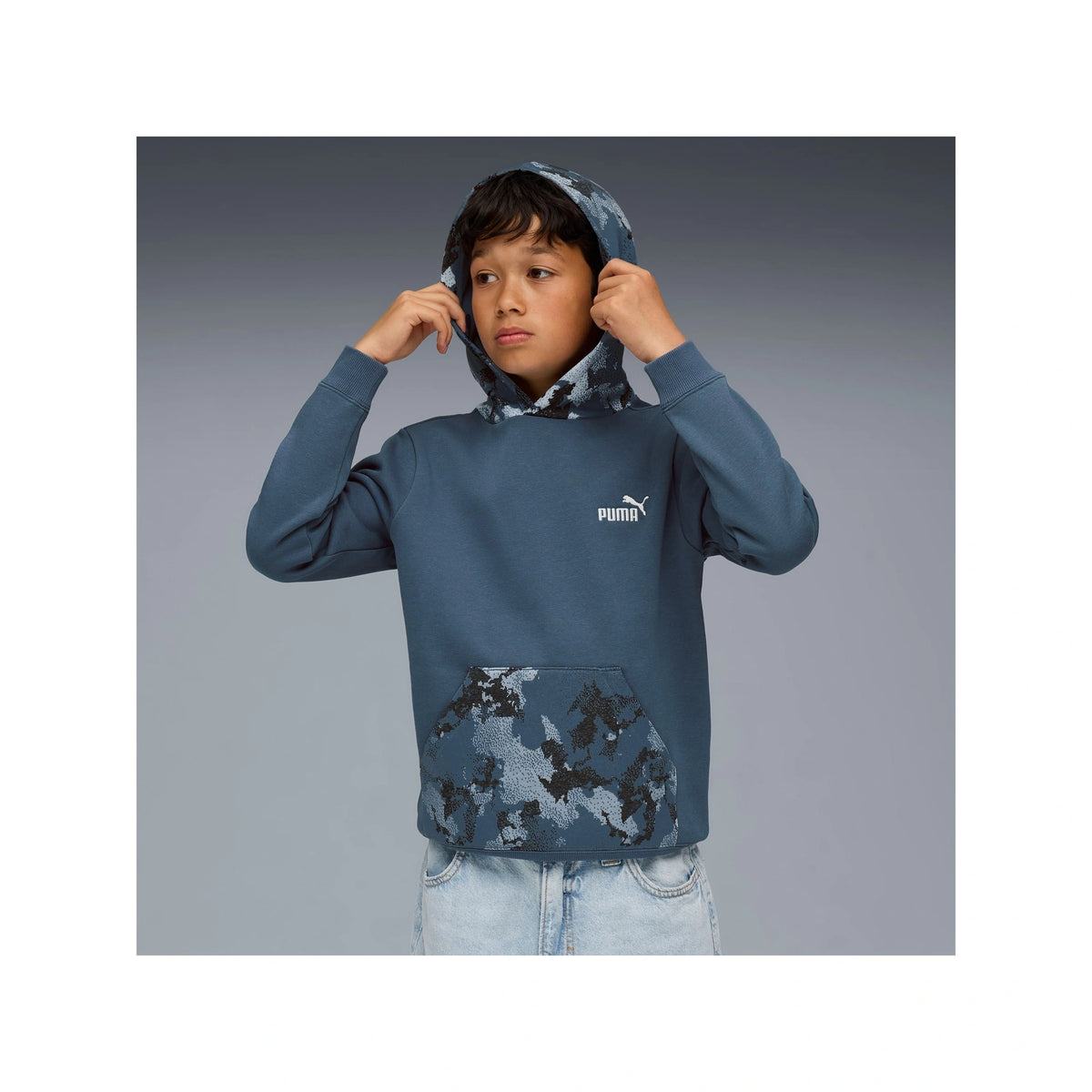 Essentials Camo Hoodie Youth