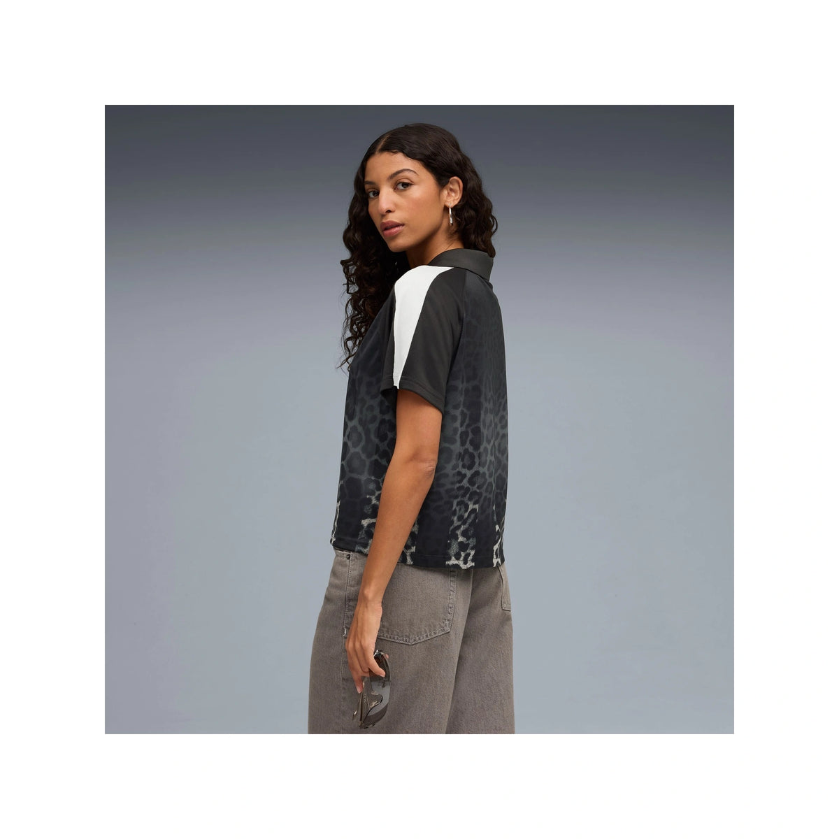 T7 Leo Luxe Relaxed Football Jersey Women
