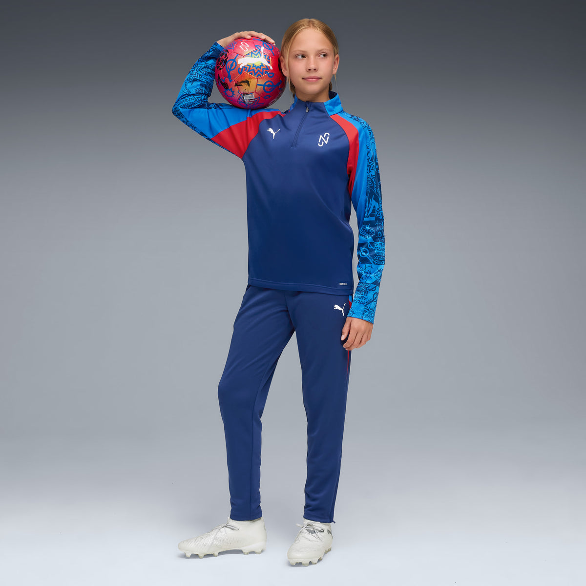 Neymar Jr Playmaker Quarter-Zip Football Top Youth