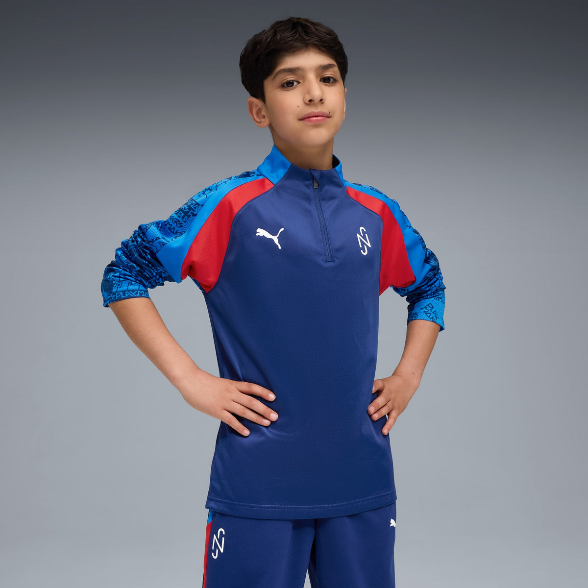 Neymar Jr Playmaker Quarter-Zip Football Top Youth