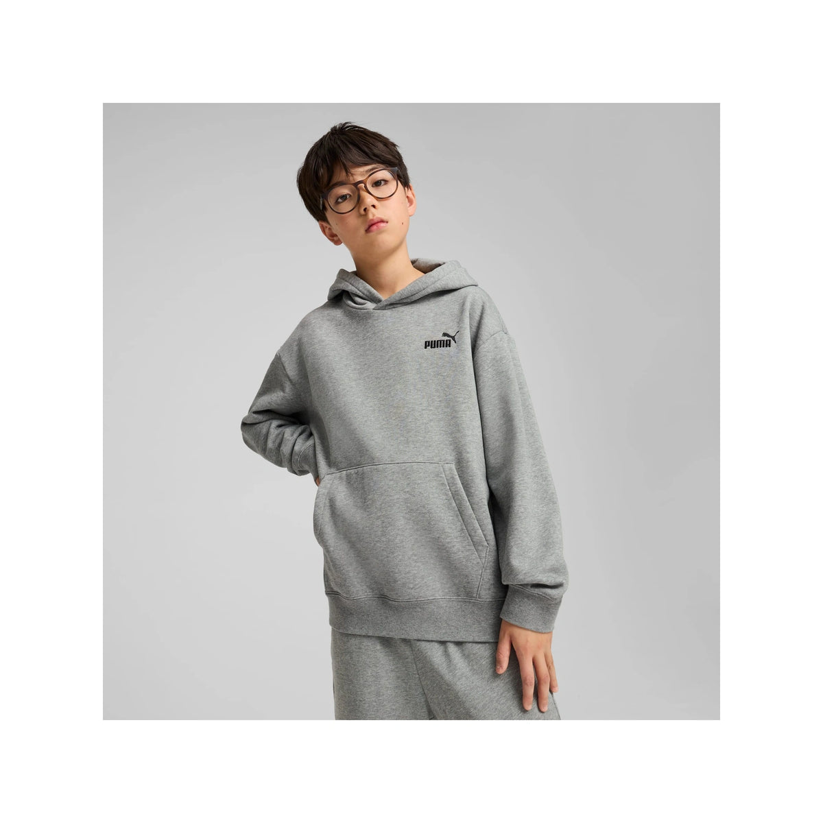 ESS Small No. 1 Logo Relaxed Fleece Hoodie Youth