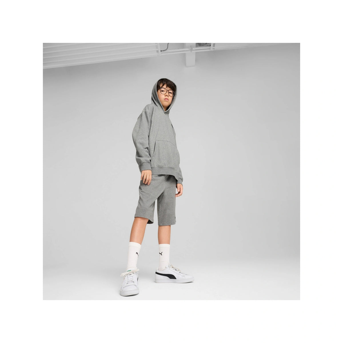 ESS Small No. 1 Logo Relaxed Fleece Hoodie Youth