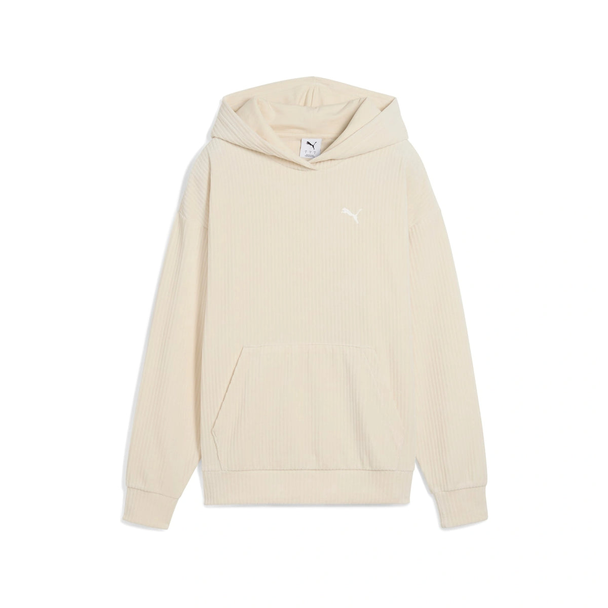 Essentials Elevated Velour Rib Hoodie Women
