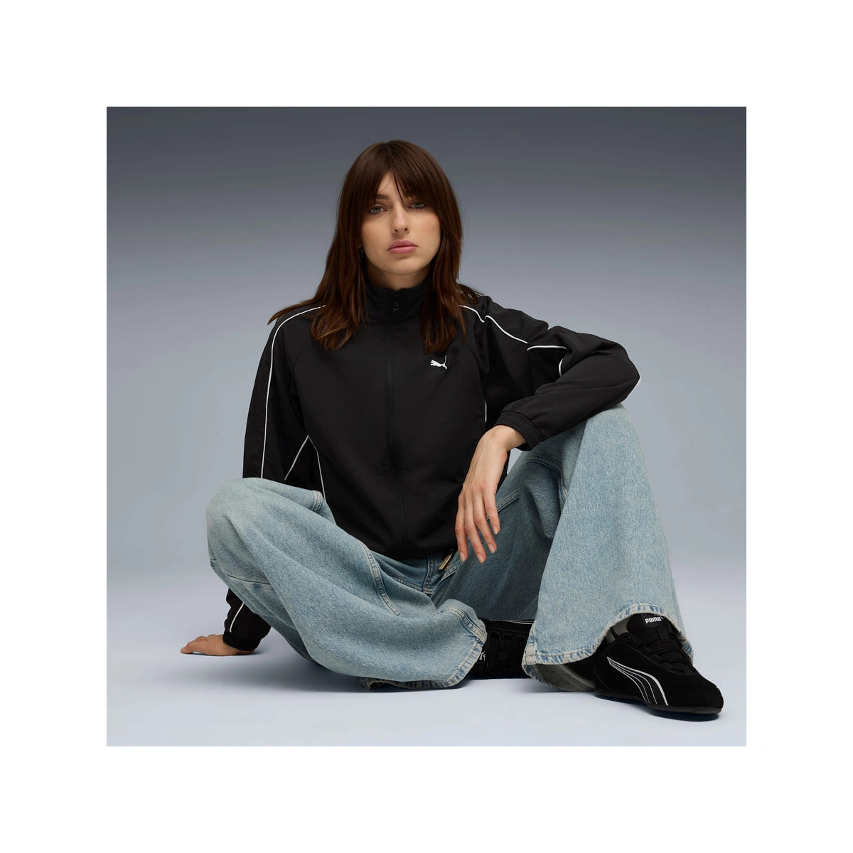 PUMA Sport Woven Full-Zip Jacket Women