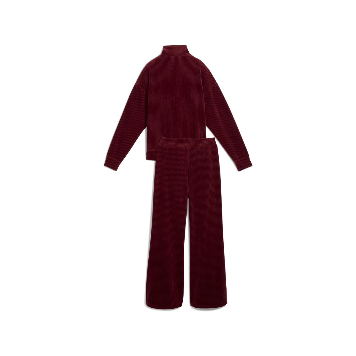 Velour Rib Relaxed Suit Women