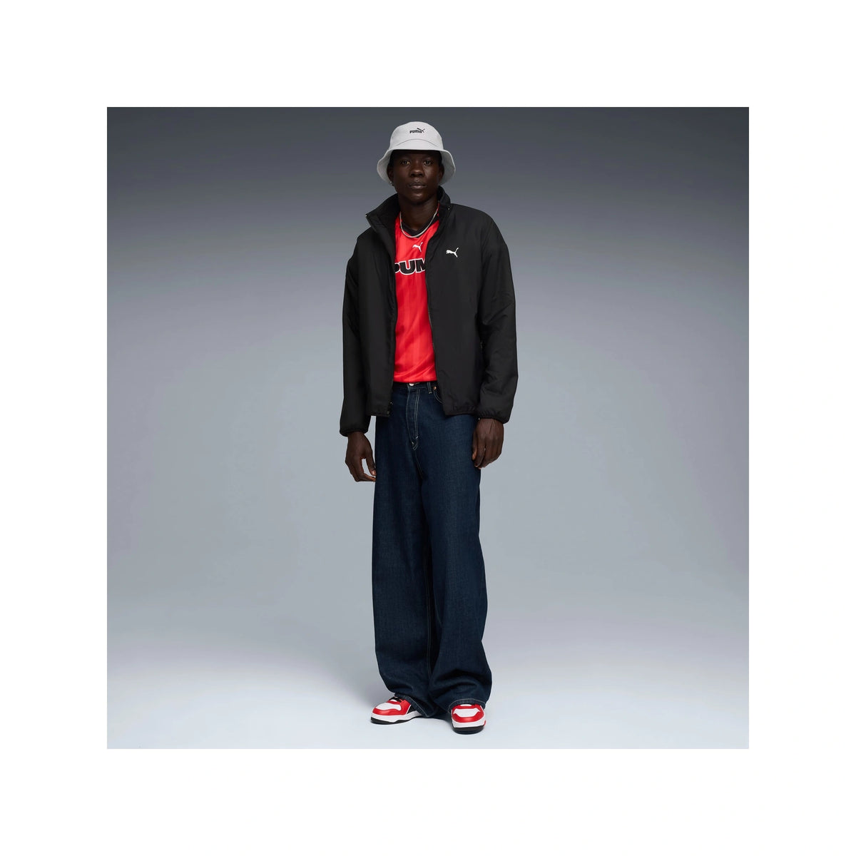 Reversible Hybrid Sherpa Jacket Men
