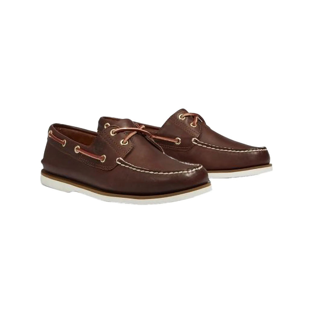 MEN'S 2 EYE BOAT SHOE BROWN