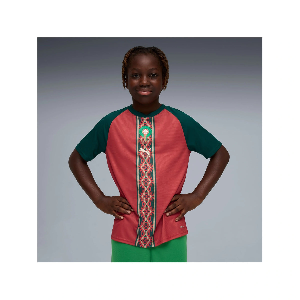 قميص الإحماء للمنتخب المغربي للشباب