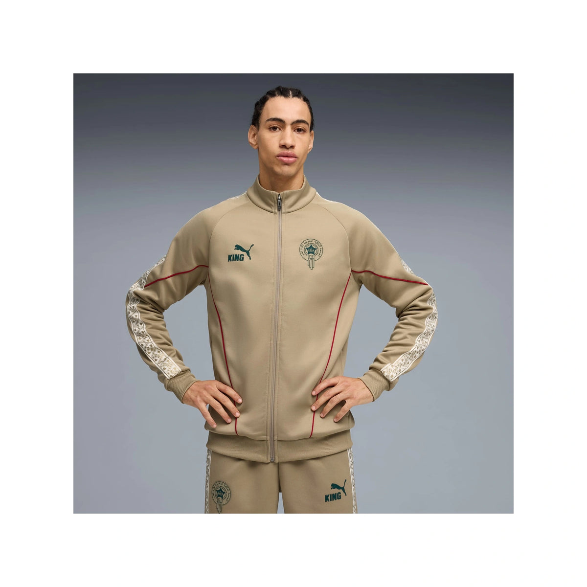 Morocco KING Anthem Track Jacket Men