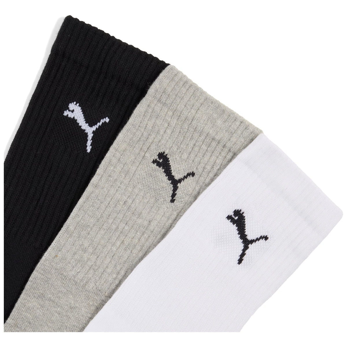 Puma Unisex Light Crew Sock 3P