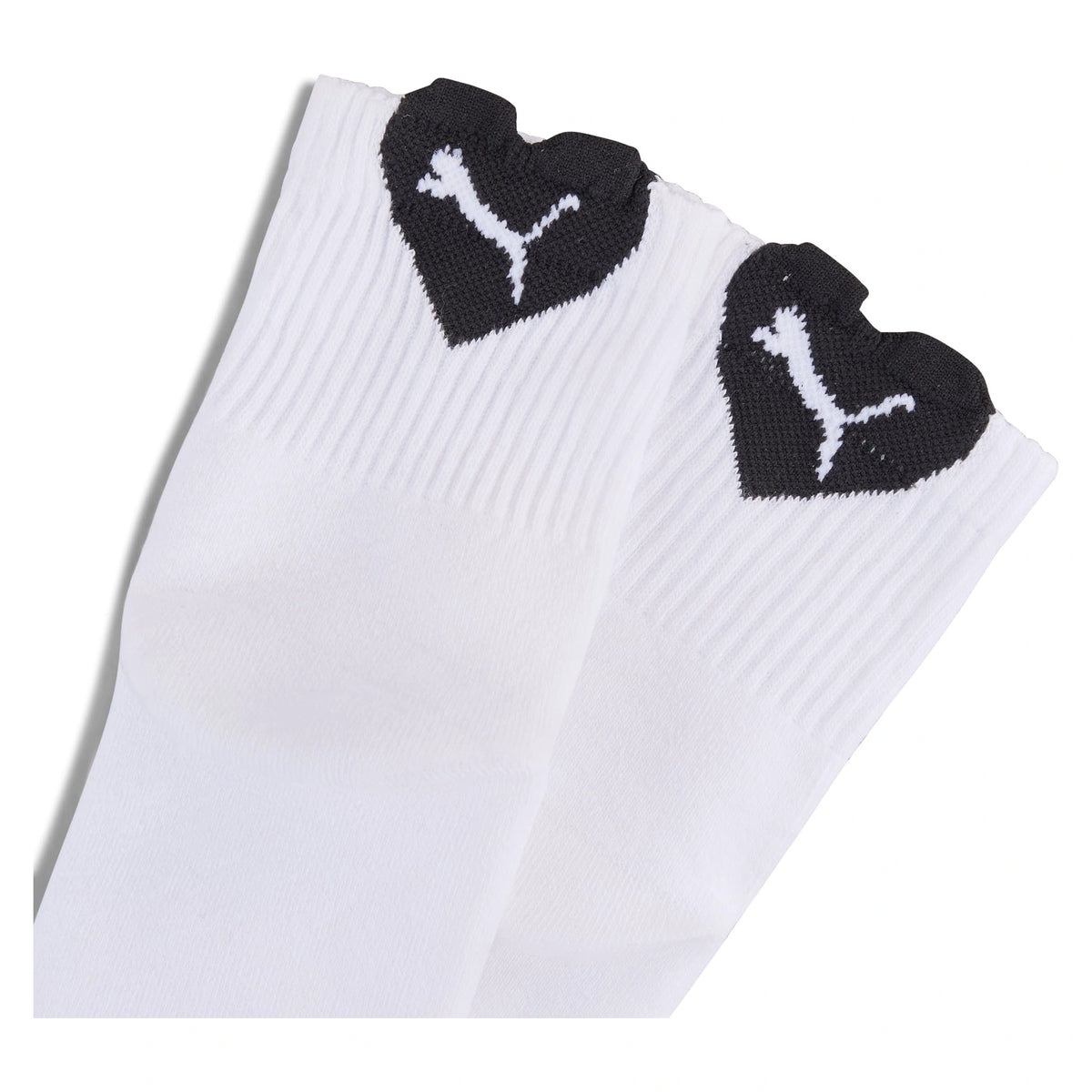 Puma Women Heart Logo Short Crew 2P