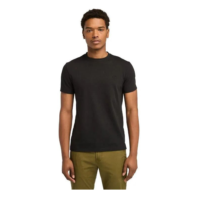 DUNSTAN RIVER Short Sleeve Tee Black-Pavement
