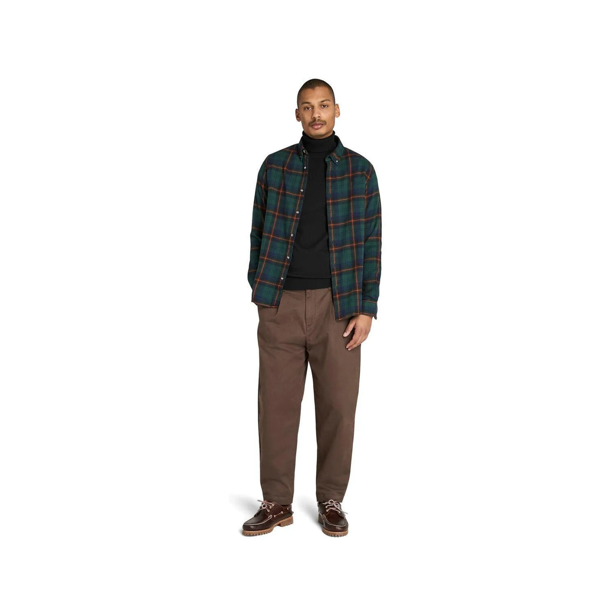 Williams River Turtle Neck Cotton Sweater
