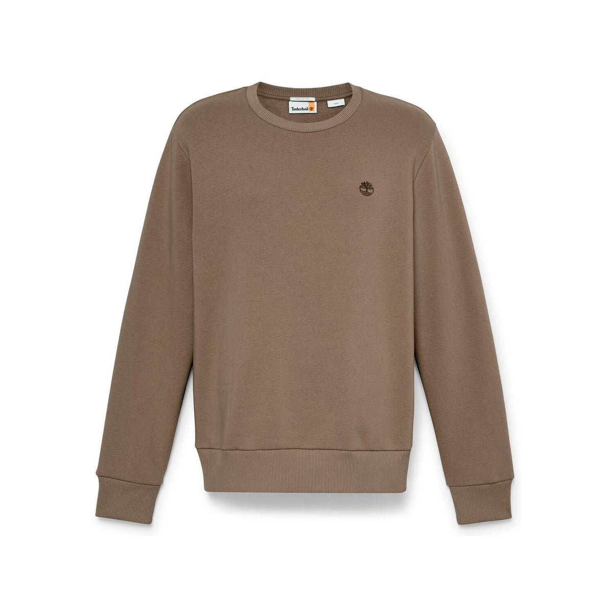 Oyster River Chest Logo Brushback Crew Neck