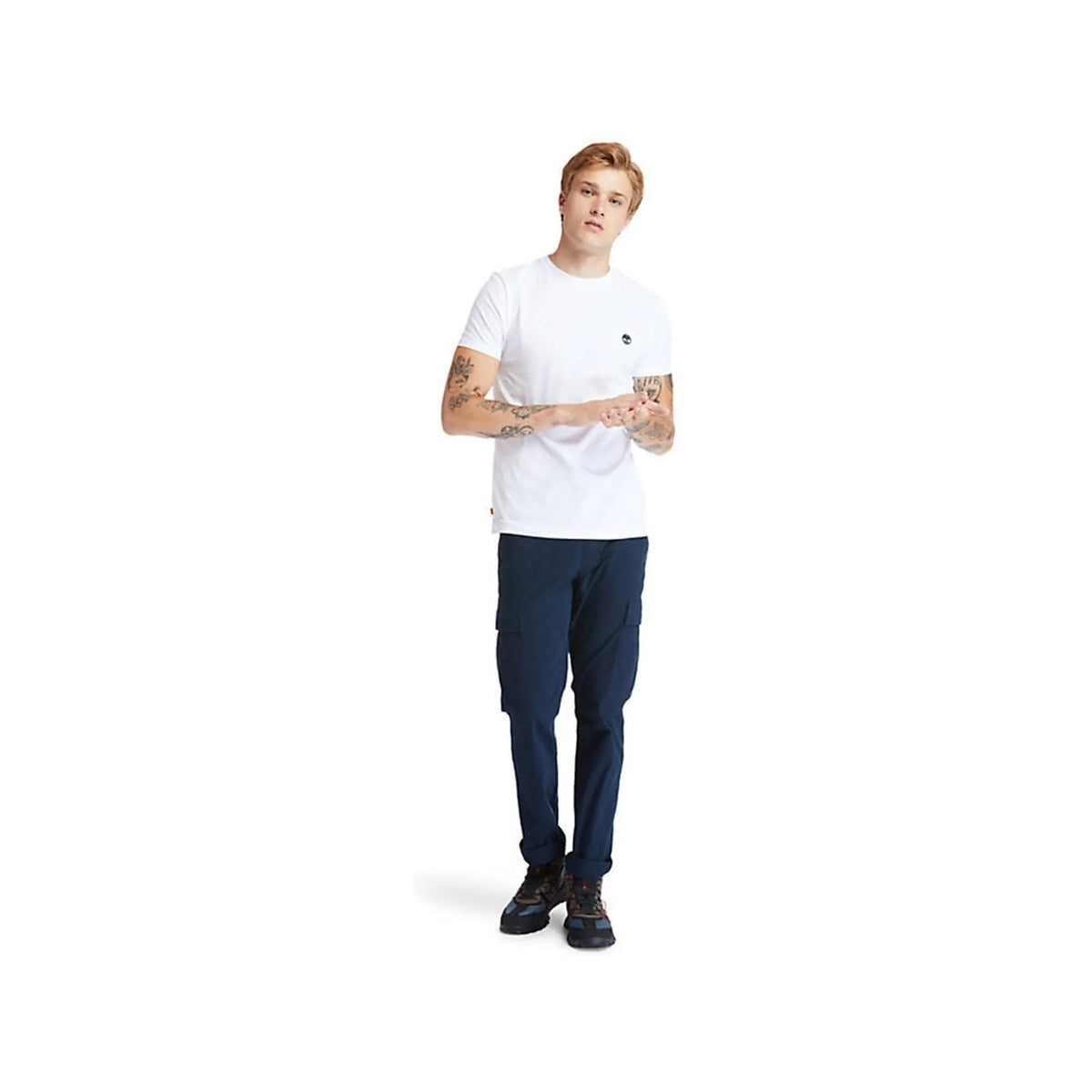 SS DUNSTAN RIVER JERSEY CREW TEE SLIM