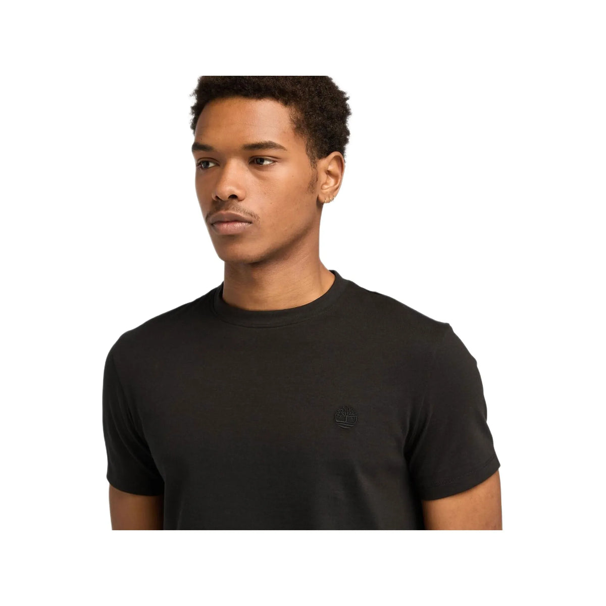 DUNSTAN RIVER Short Sleeve Tee Black-Pavement