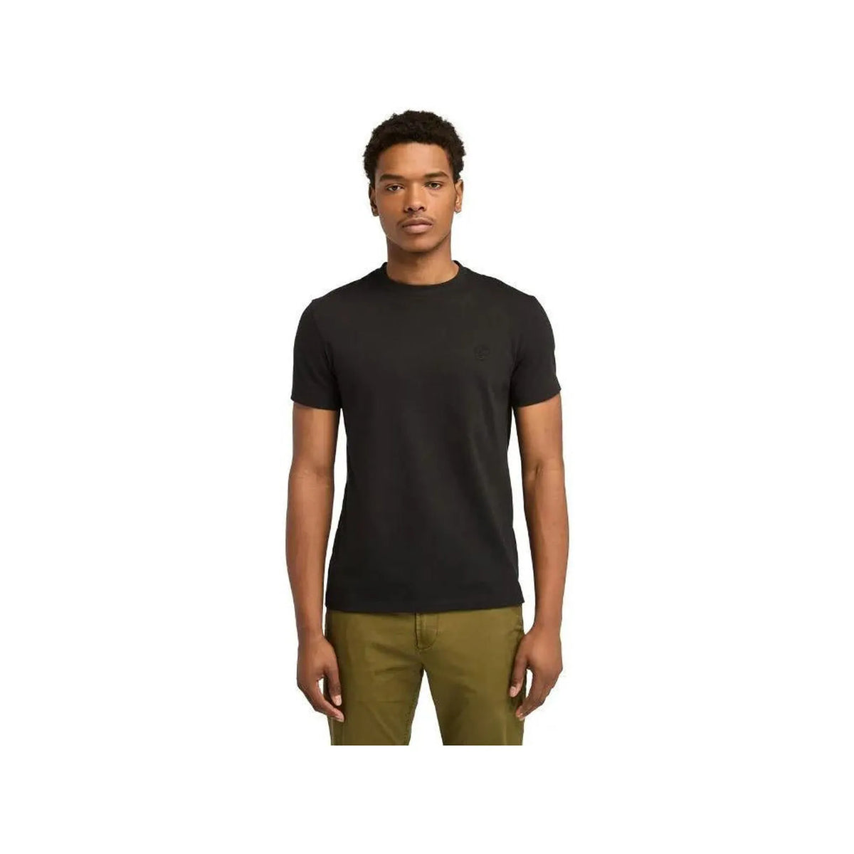 DUNSTAN RIVER Short Sleeve Tee Black-Pavement